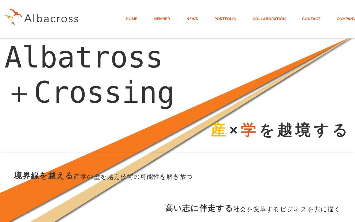 Albacross website preview