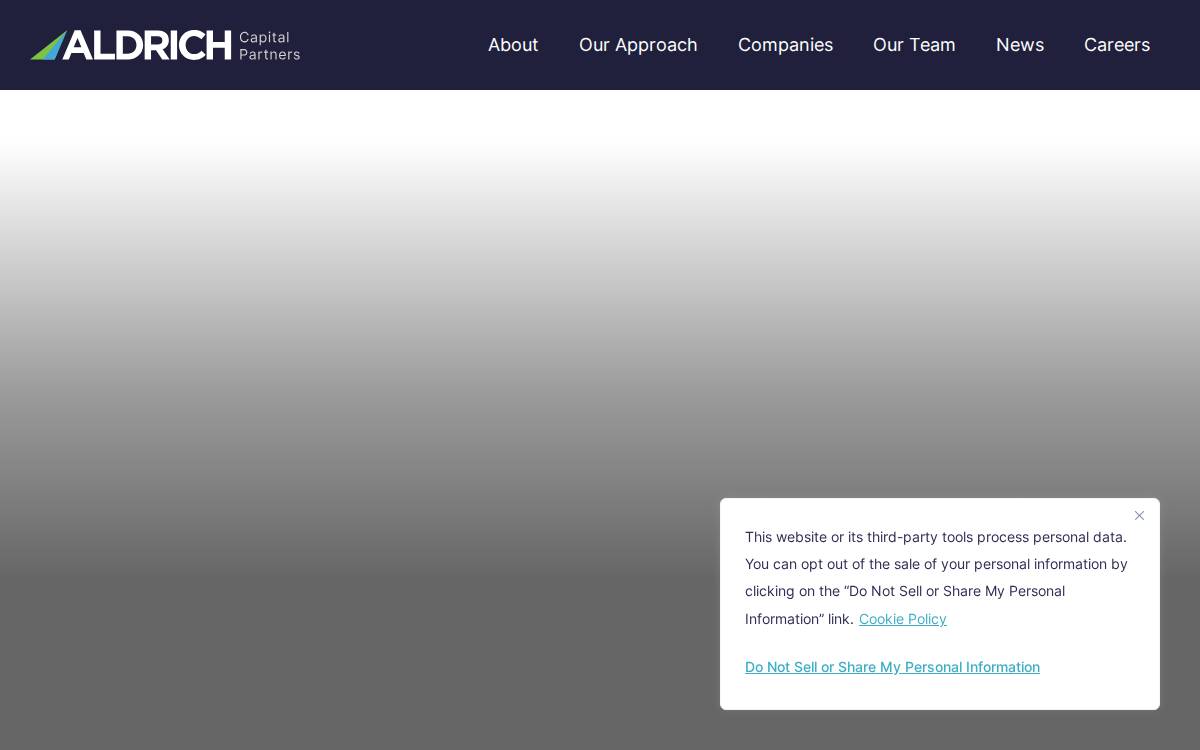 Aldrich website preview