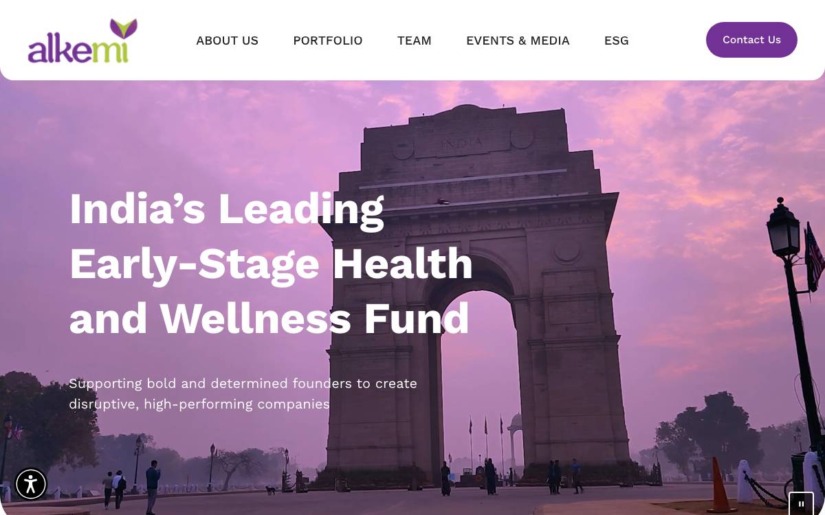 Alkemi Growth Capital website preview