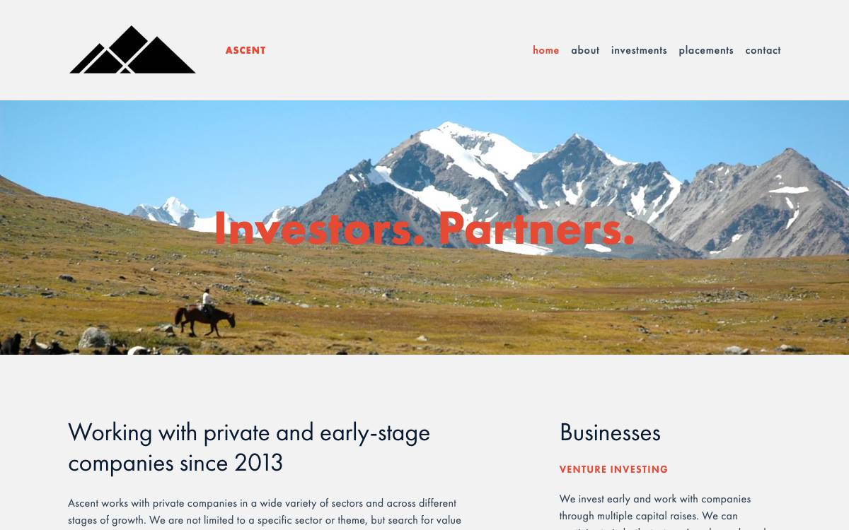 Alpha Ascent Ventures Llc website preview