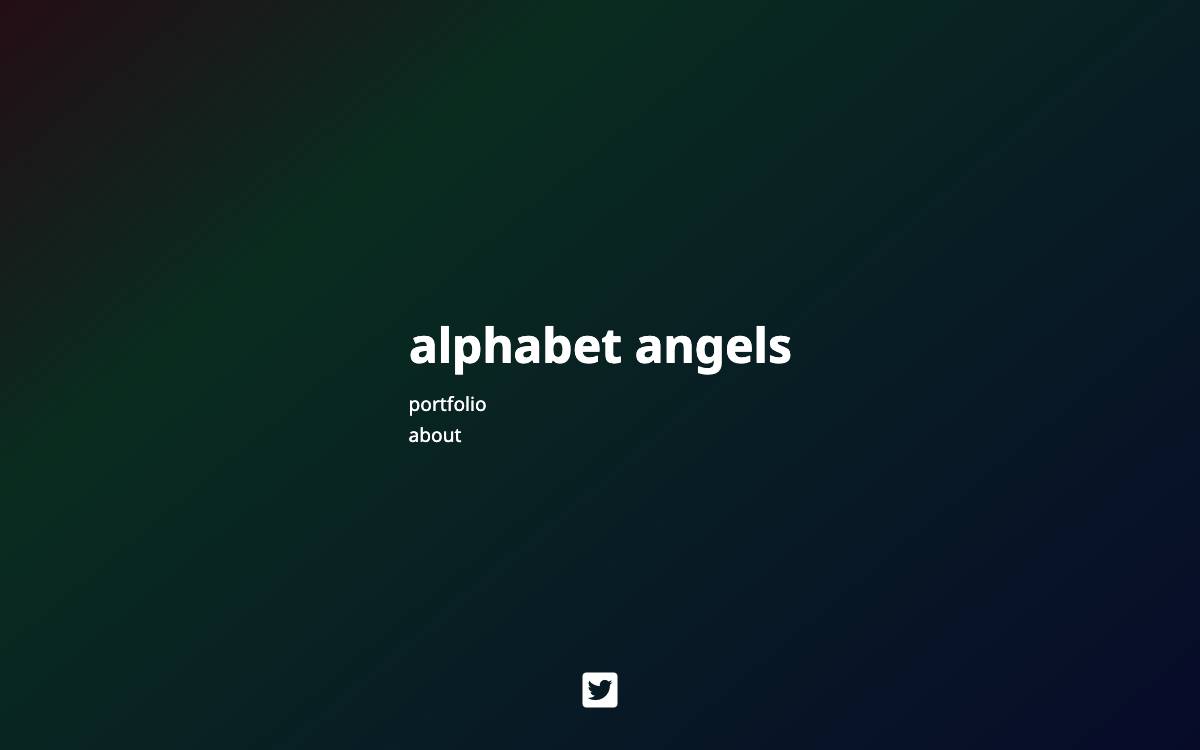 alphabet angels website preview