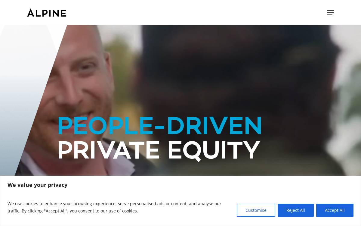 Alpine Investors website preview