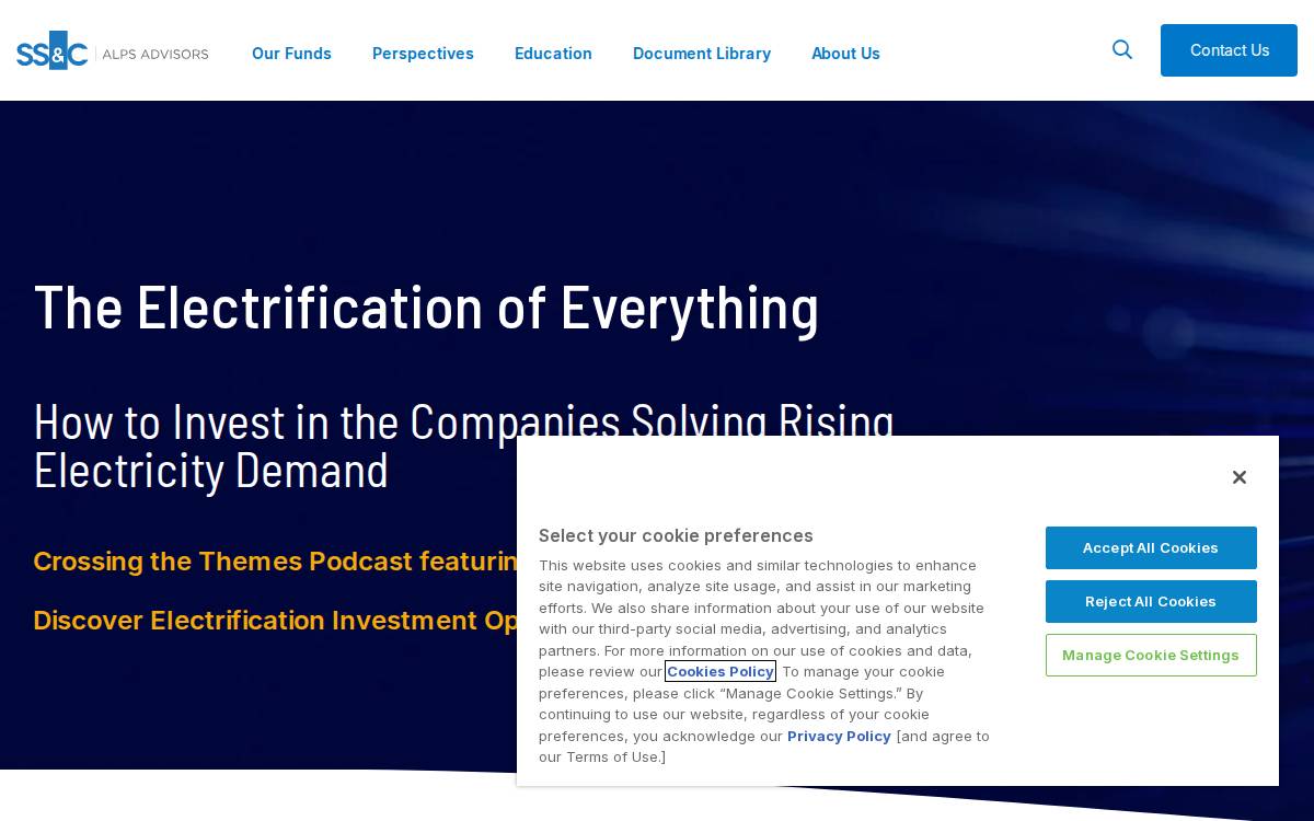Alps Investing Holdings website preview