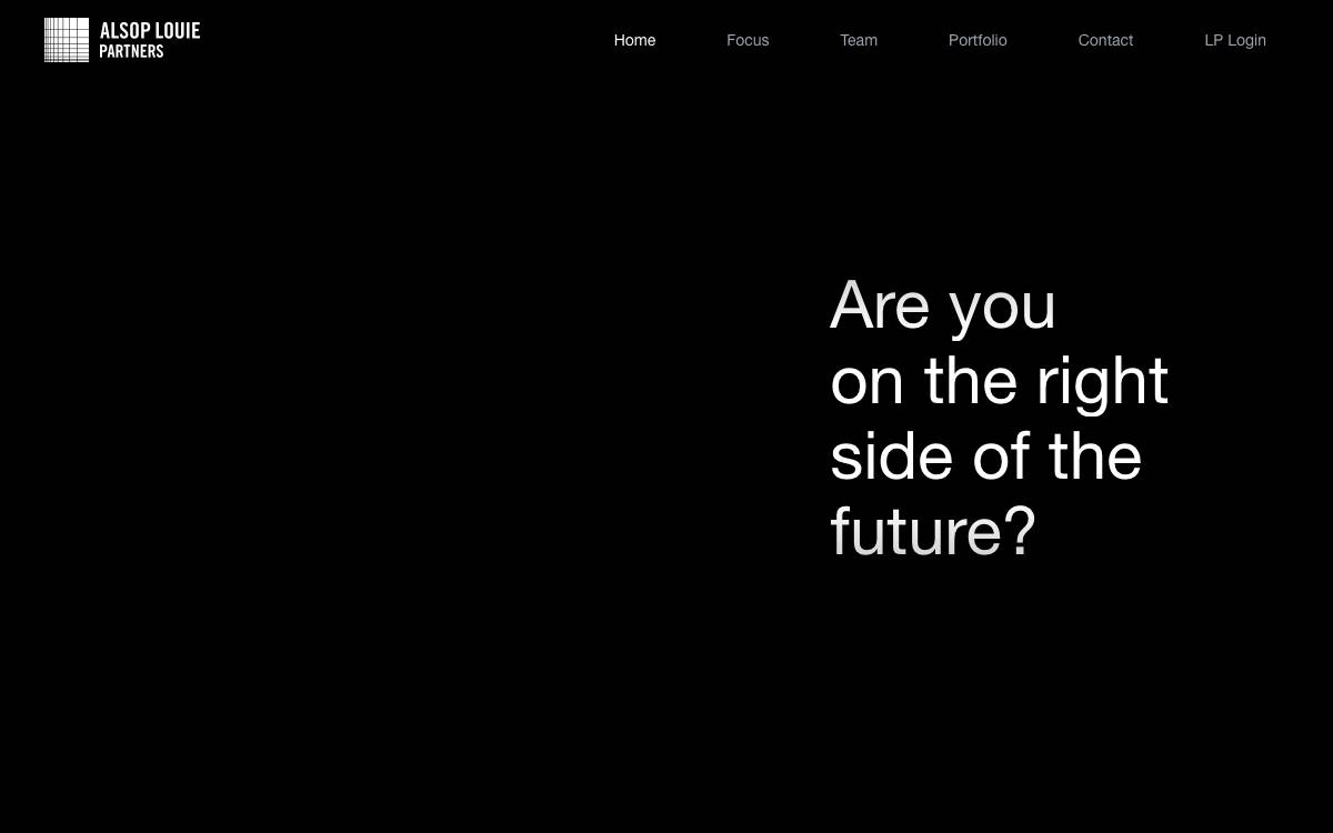Alsop Louie Partners website preview