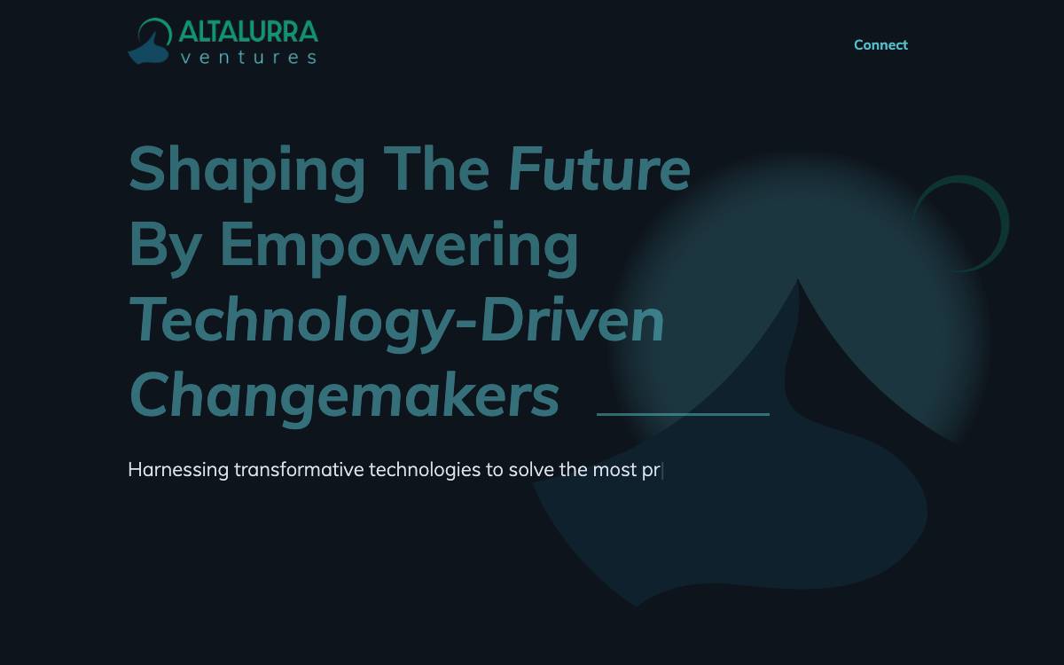 Altalurra Ventures website preview