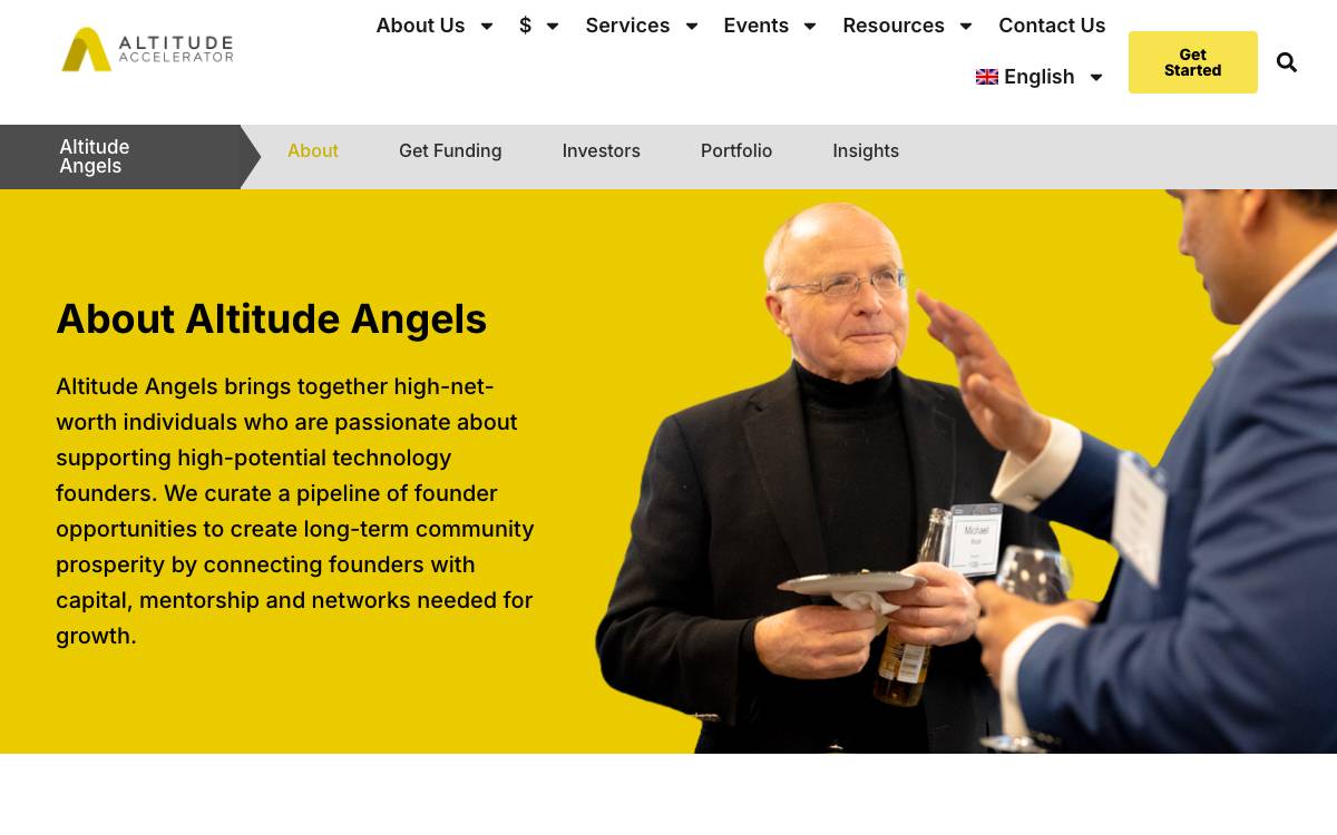 Altitude Angels website preview