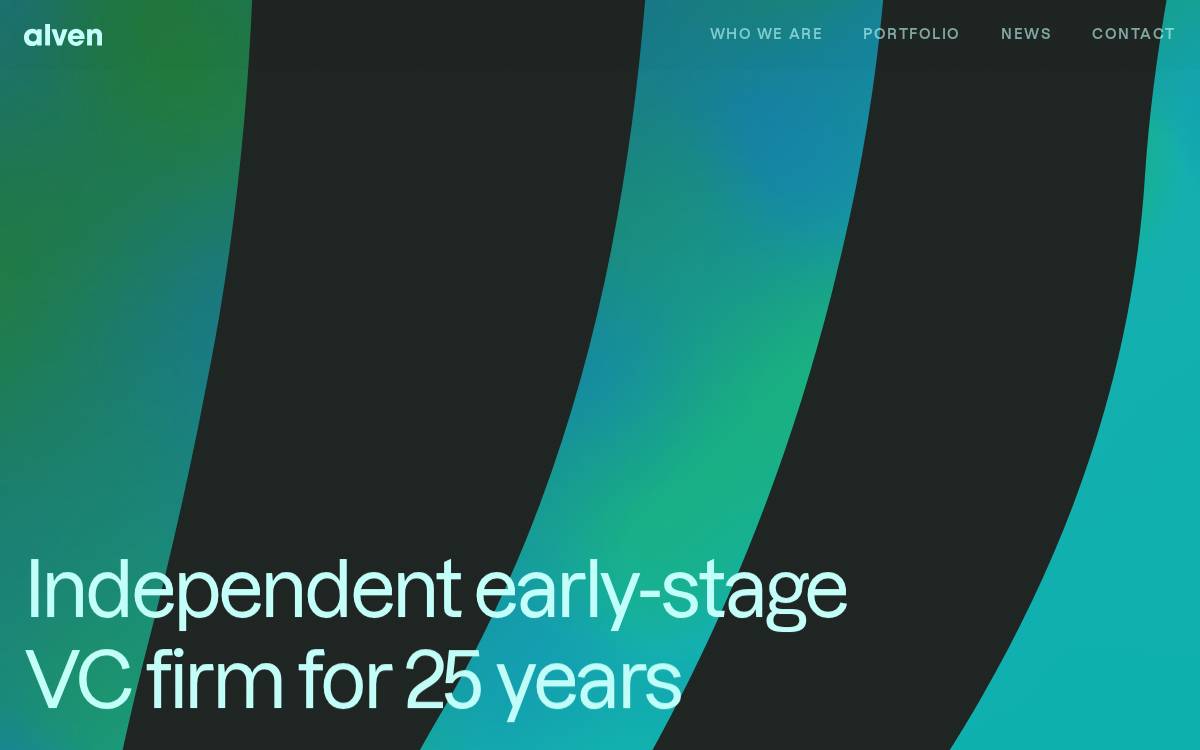 Alven website preview