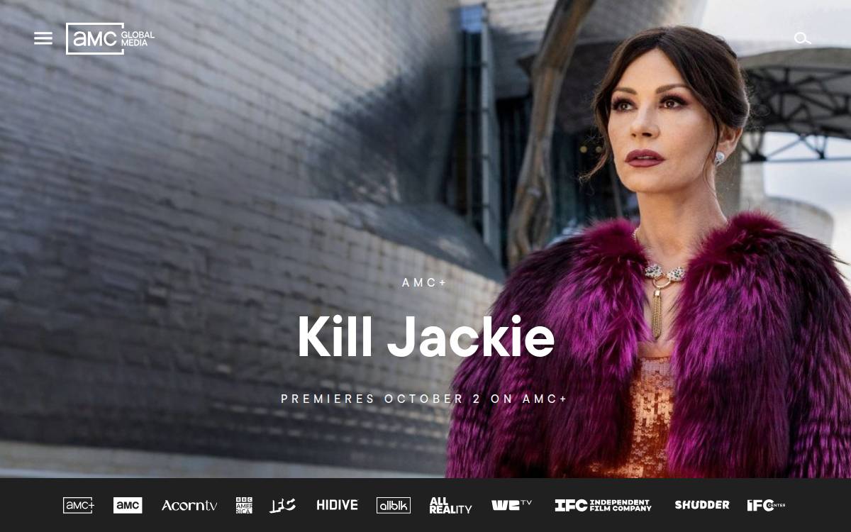AMC Networks website preview