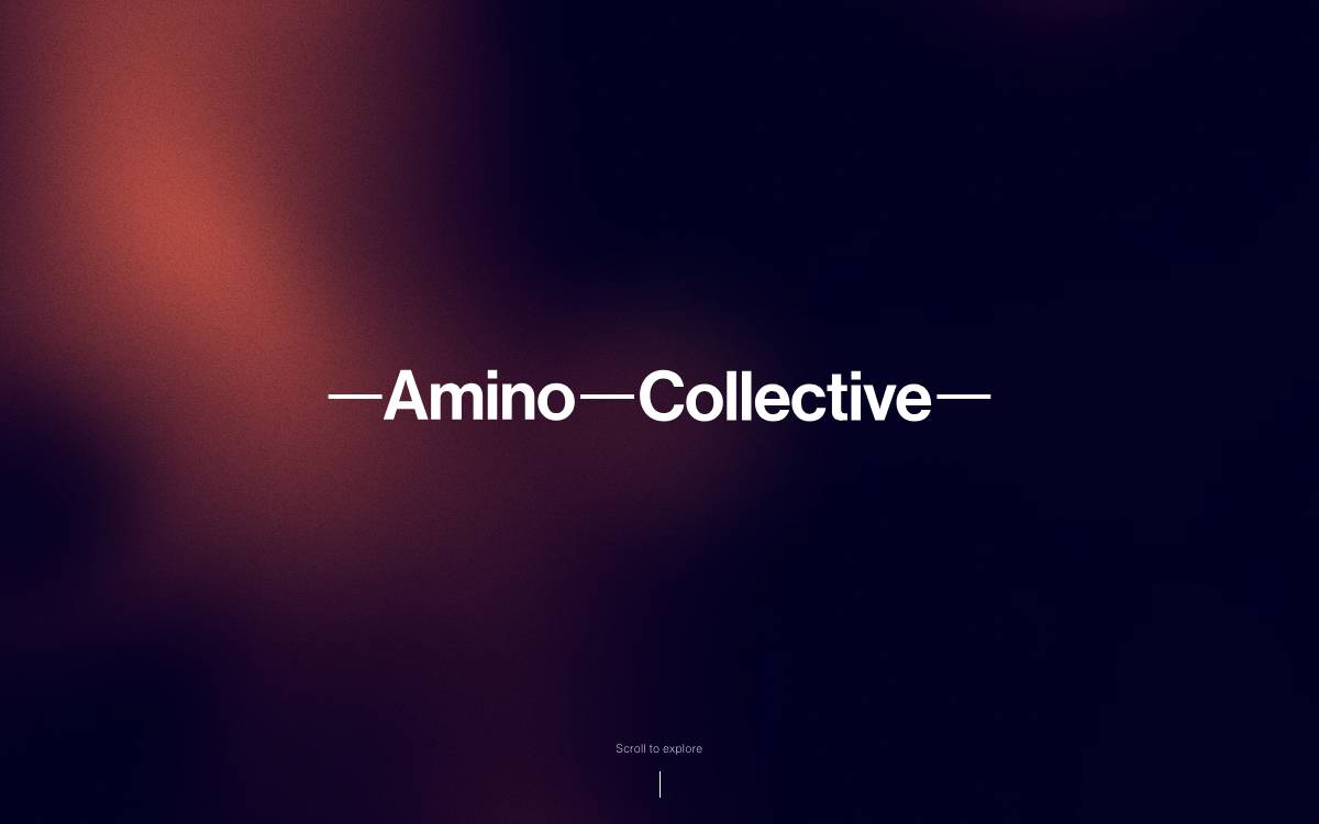 Amino Collective website preview