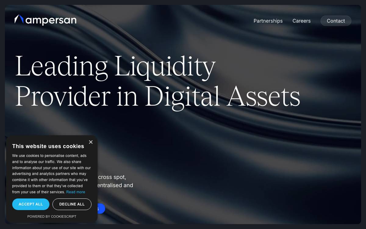 Ampersan website preview
