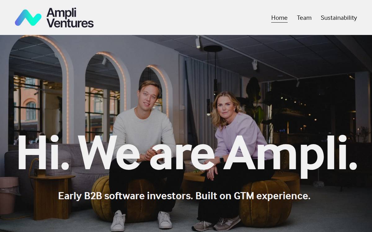 Ampli Ventures website preview