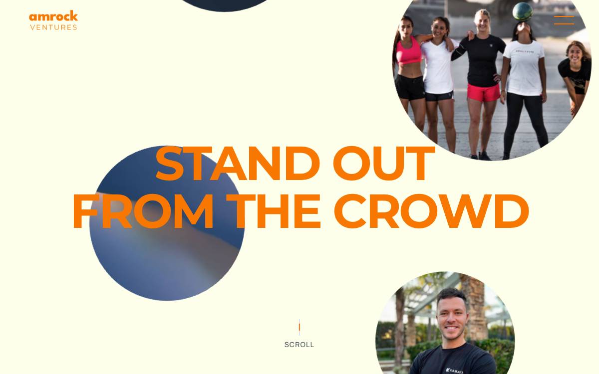 Amrock Ventures website preview