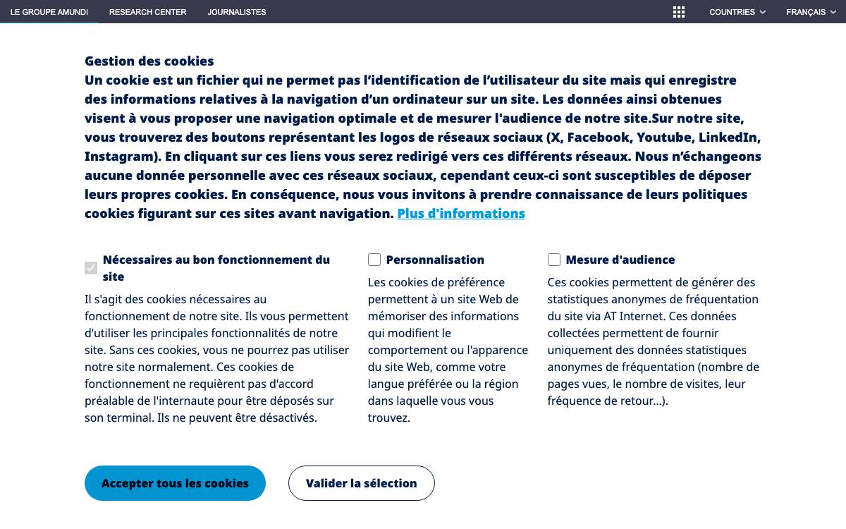 Amundi Asset website preview