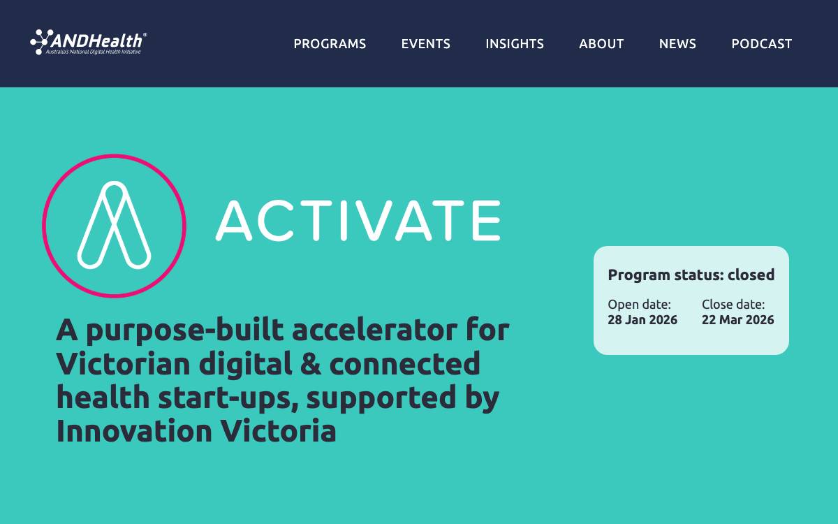 ANDHealth ACTIVATE website preview
