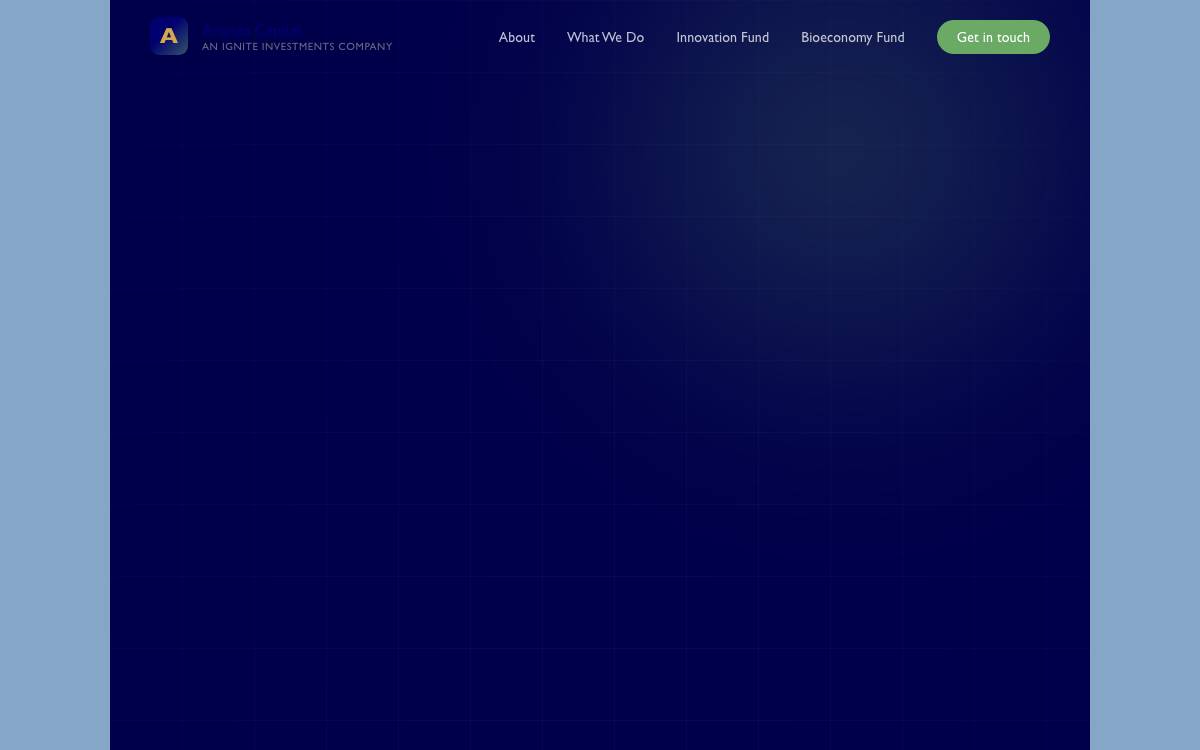 Angaza Capital website preview