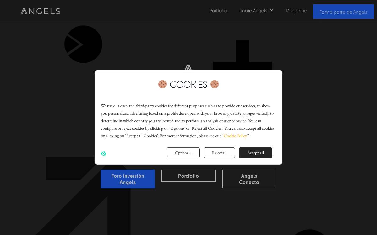 Angels Capital website preview