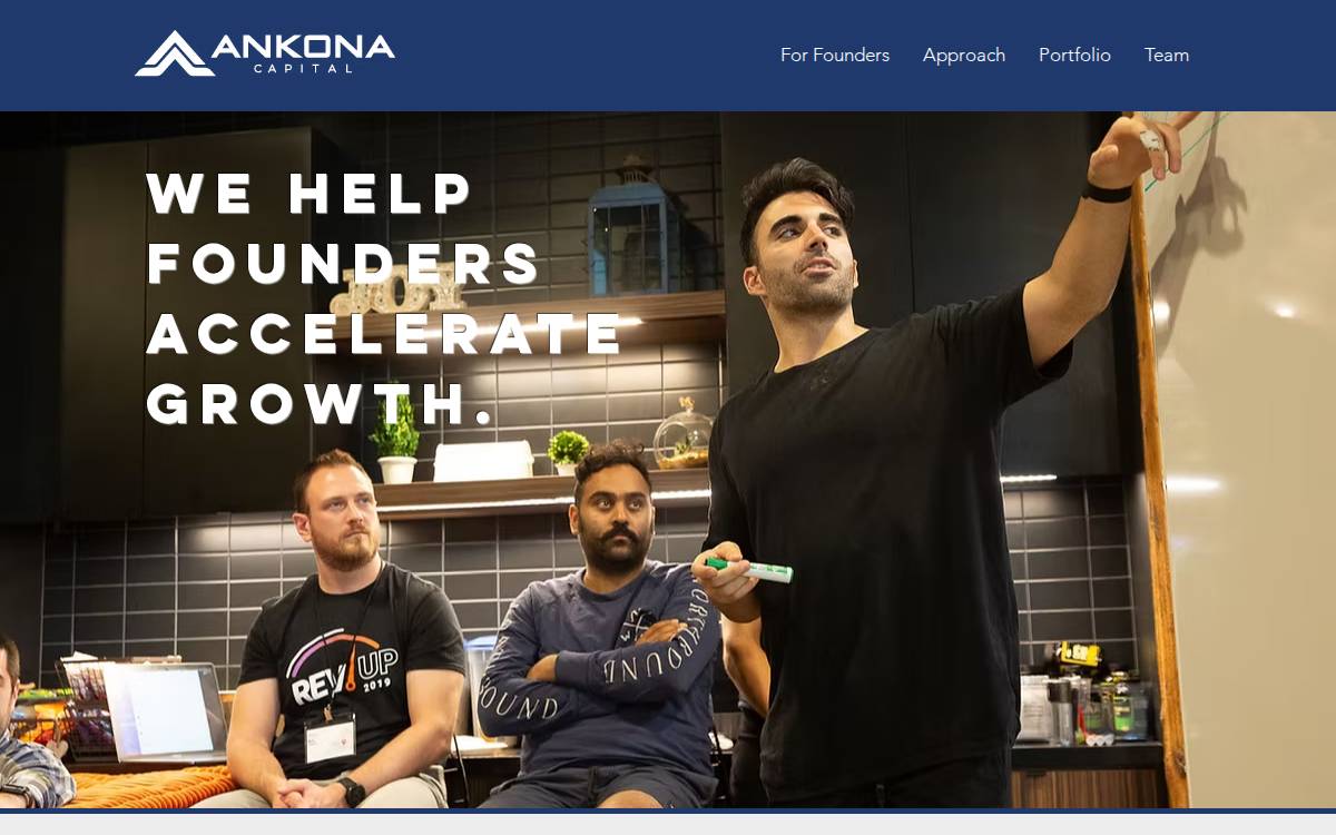 Ankona Capital Partners website preview