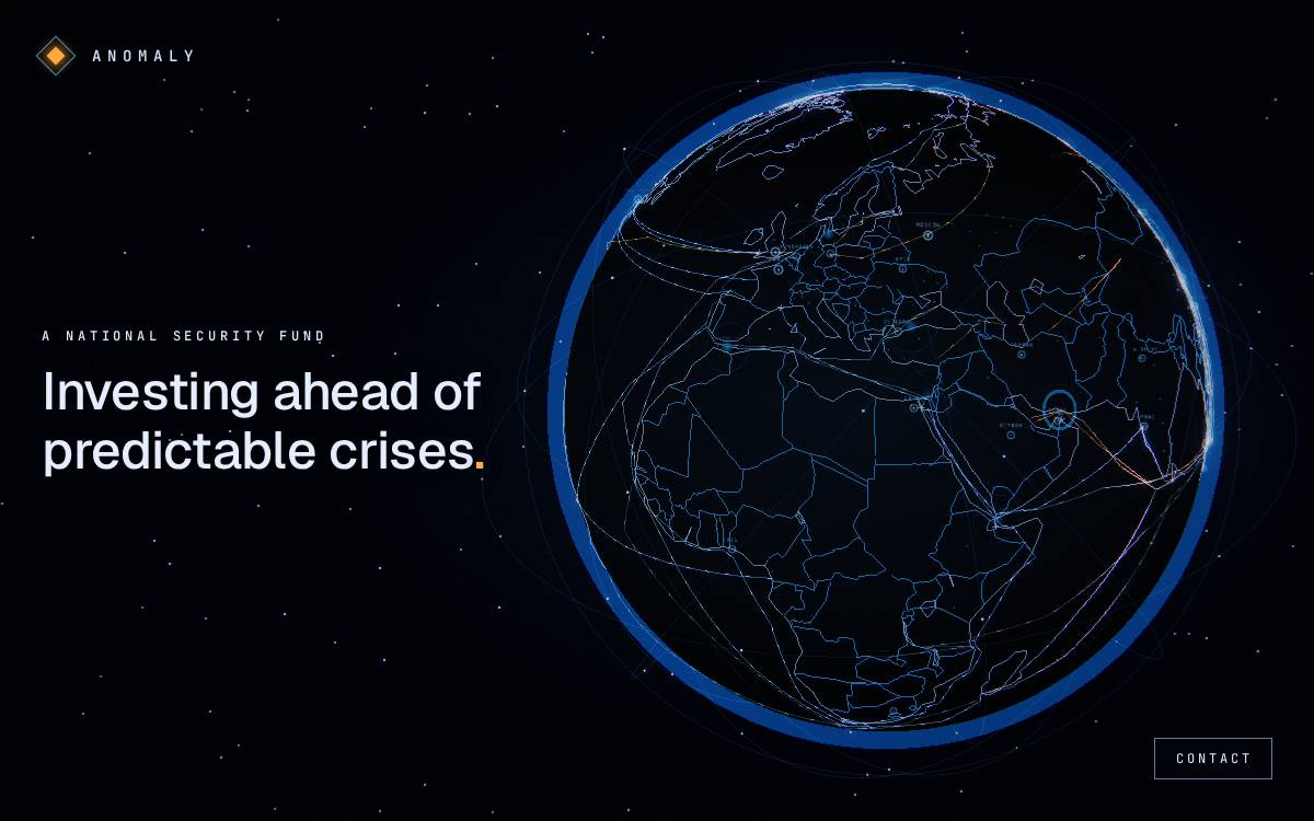 Anomaly website preview
