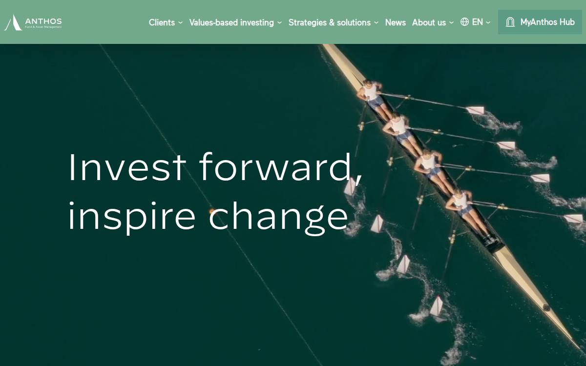 Anthos Fund & Asset Management website preview