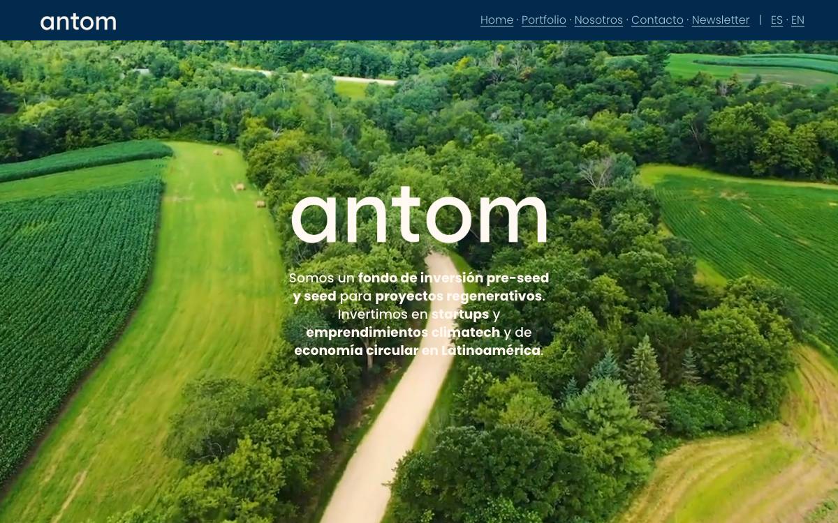 Antom website preview