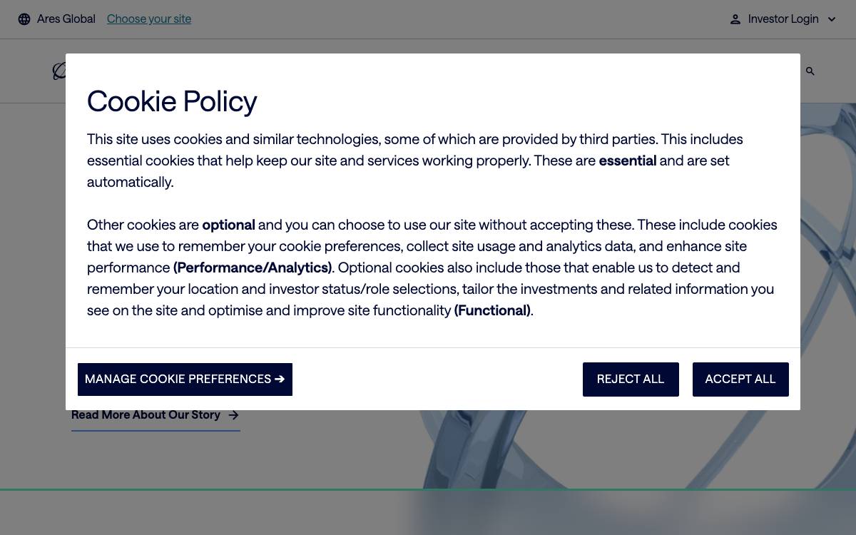 APAC Private Equity website preview