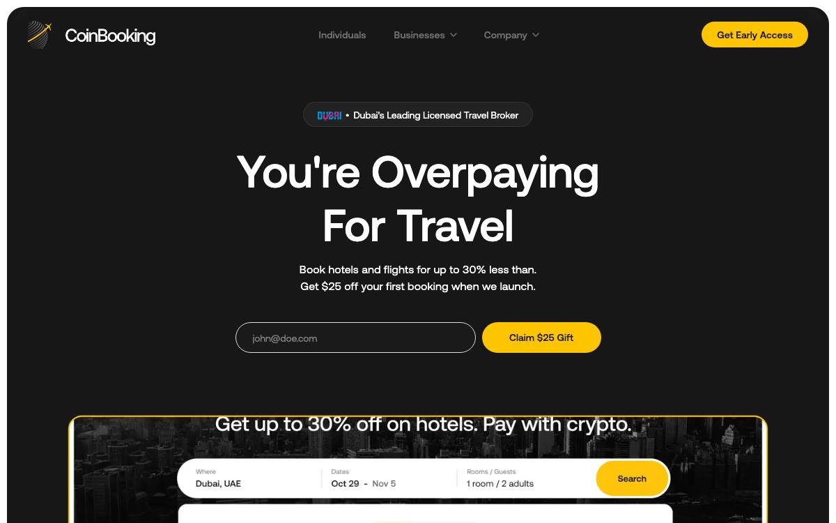 Ape Terminal website preview