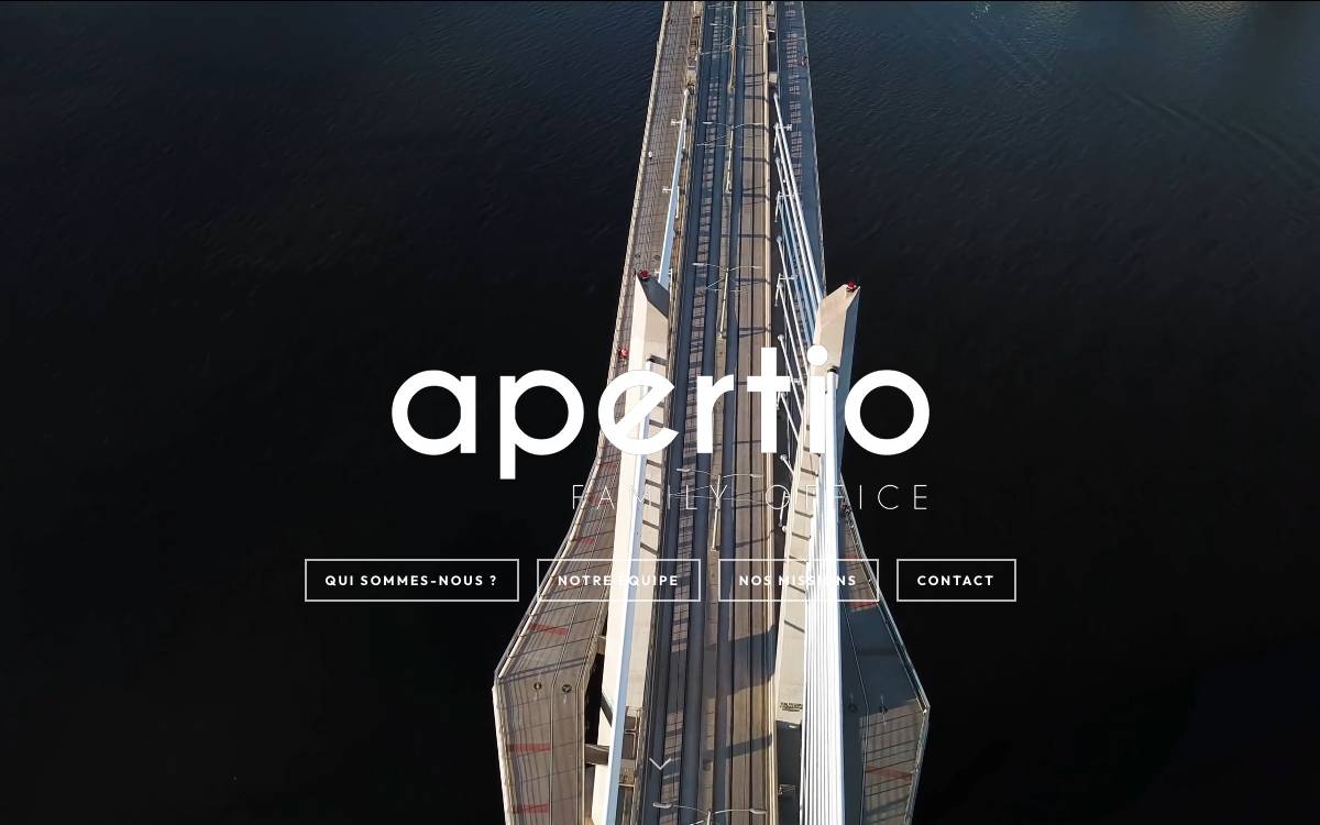 Apertio website preview
