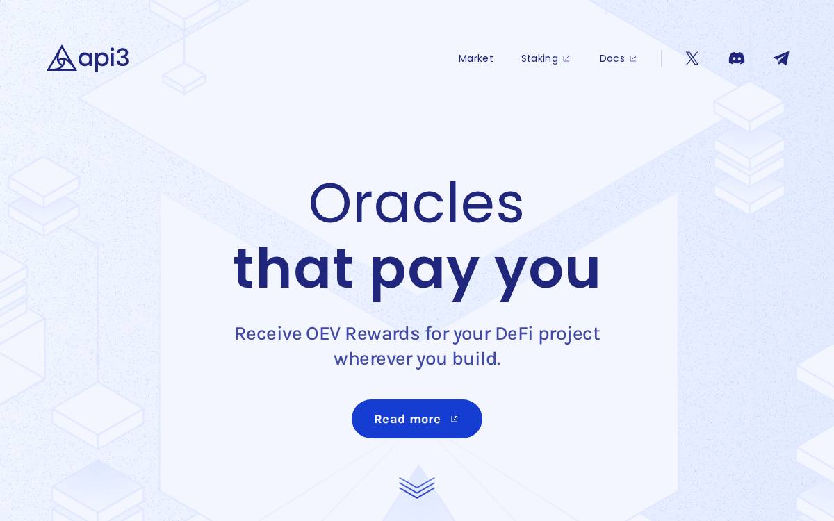 API3 website preview