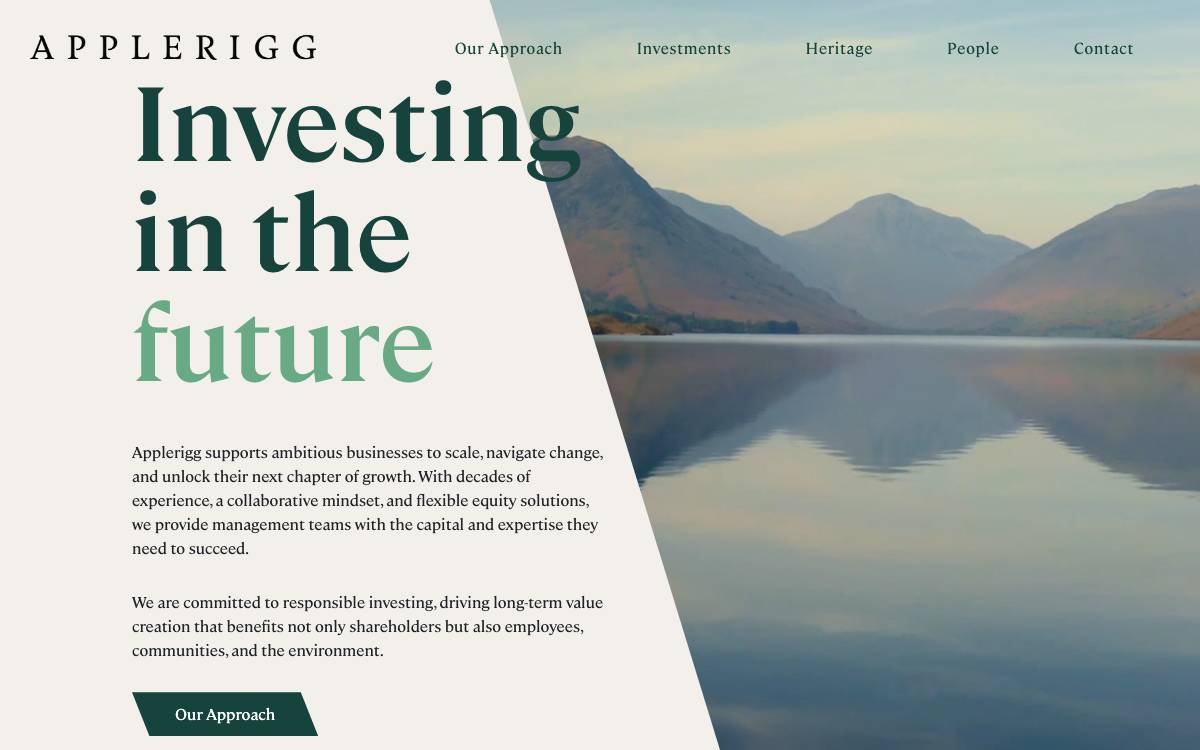 Applerigg website preview