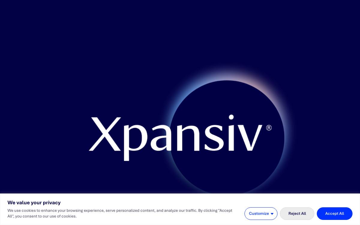 APX website preview