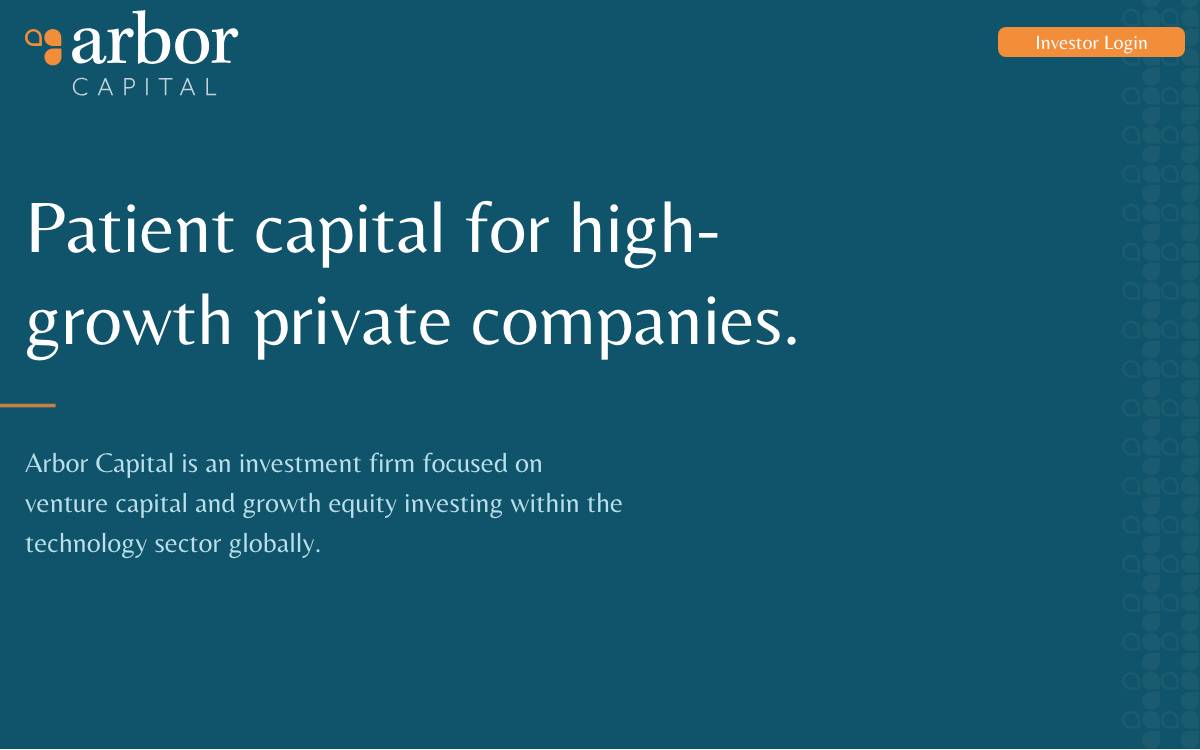 Arbor Capital website preview