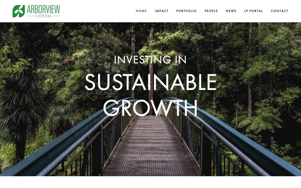 Arborview Capital website preview