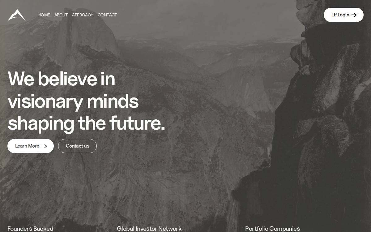 Arcadian Capital website preview