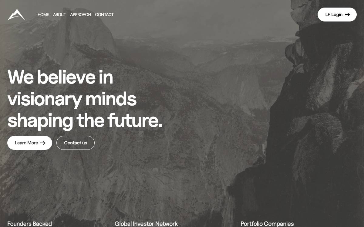 ARCADIAN Fund website preview