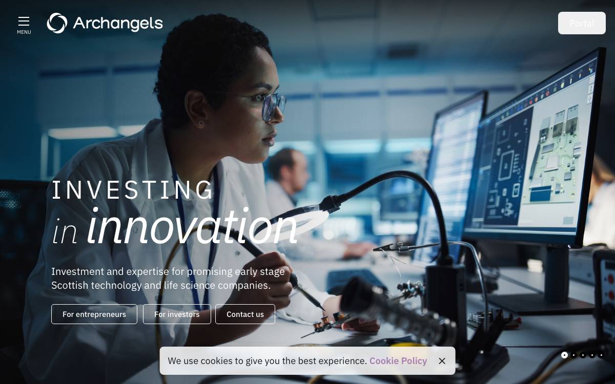 Archangels website preview
