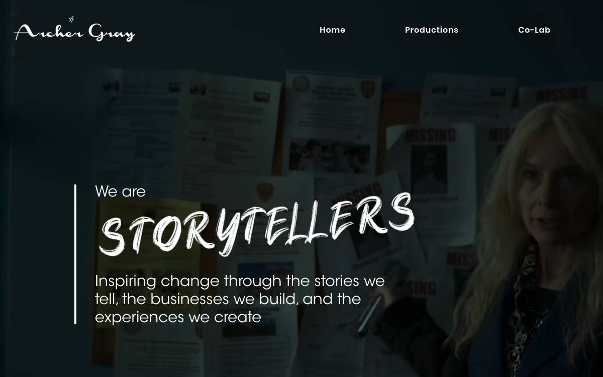 Archer Gray website preview