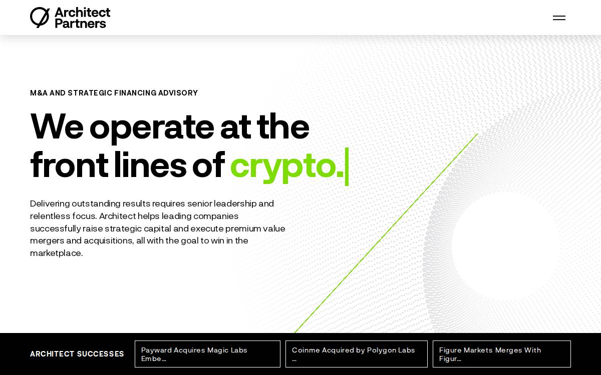 Architect Partners Ventures website preview