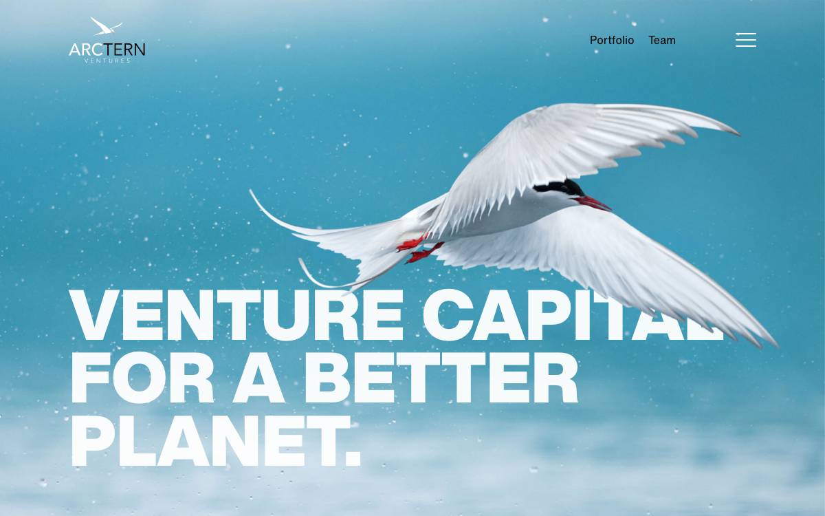 ArcTern Ventures website preview