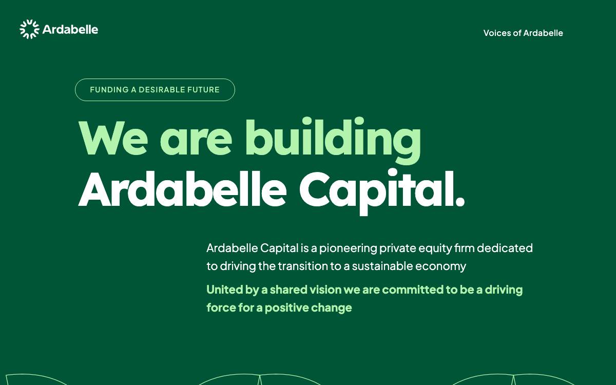 Ardabelle Capital website preview