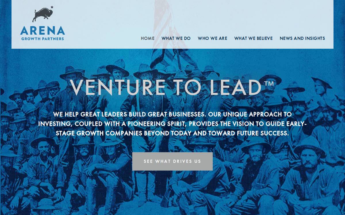 Arena Growth Partners website preview