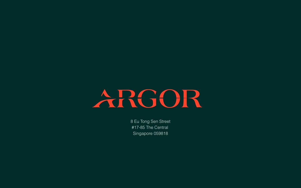 Argor Capital website preview