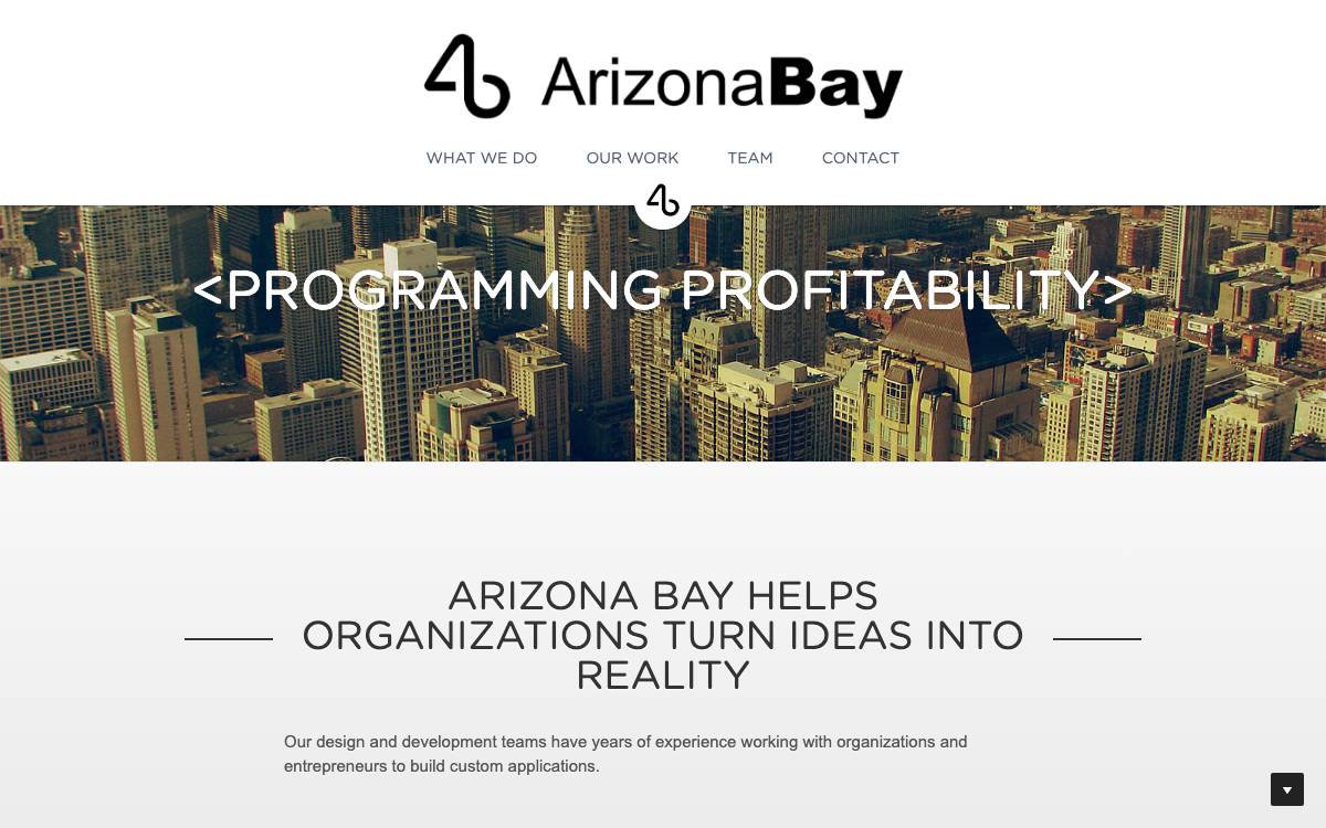 Arizona Bay LLC website preview