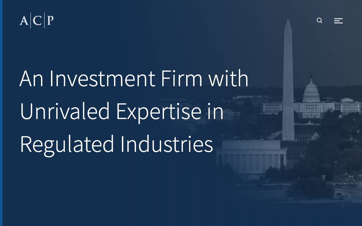 Arlington Capital Partners website preview
