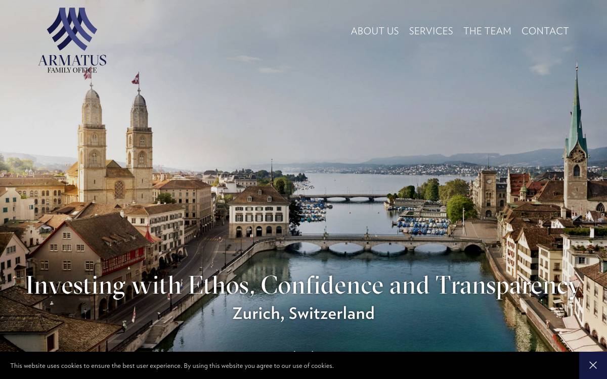 Armatus Family Office AG website preview