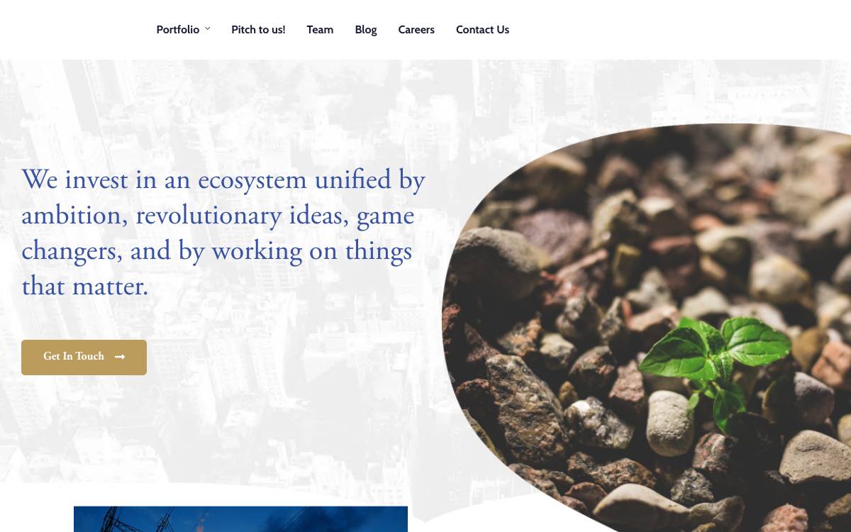 Artha Group website preview