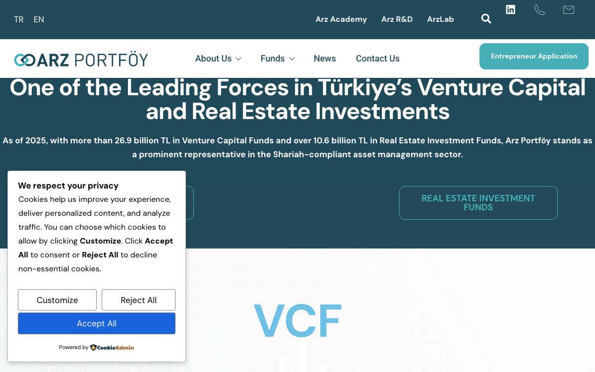 Arz Portfolio website preview