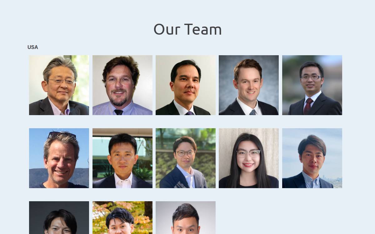 Asahi Kasei Corporate Venture Capital website preview