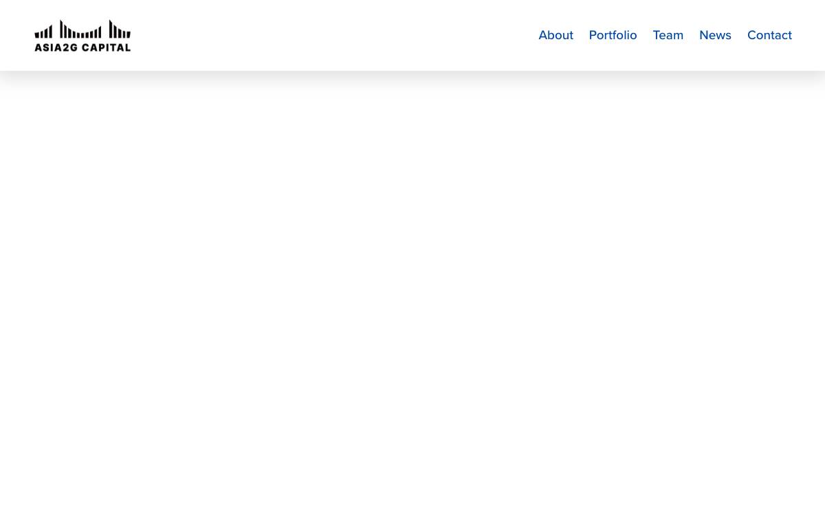 Asia2G Capital website preview