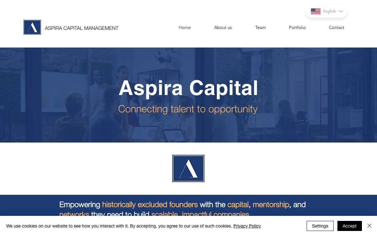 Aspira Capital website preview