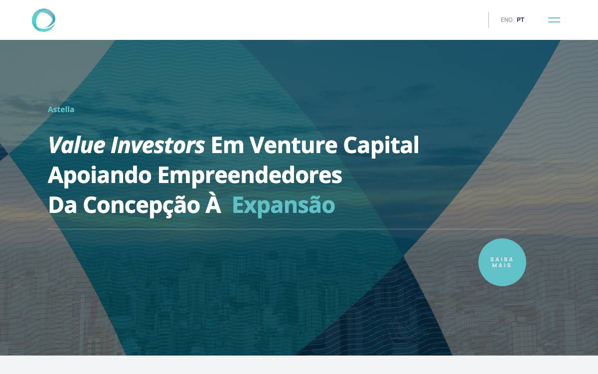 Astella Investimentos website preview